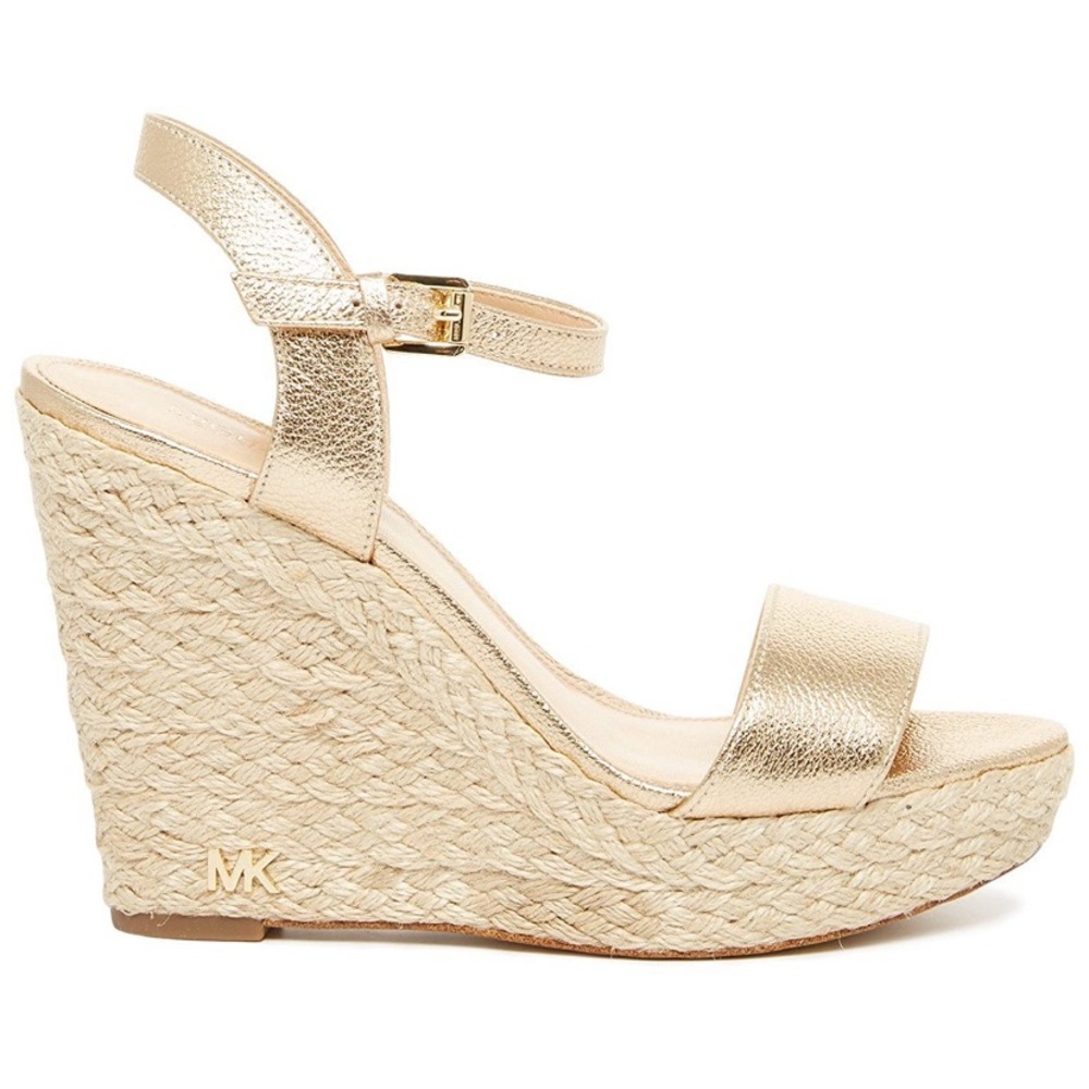 Light Gold Michael Kors Wedges